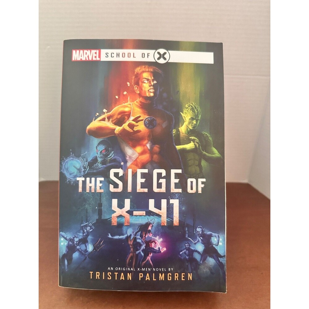 Aconyte Marvel Novel School of X - The Siege of X-41,  Like New